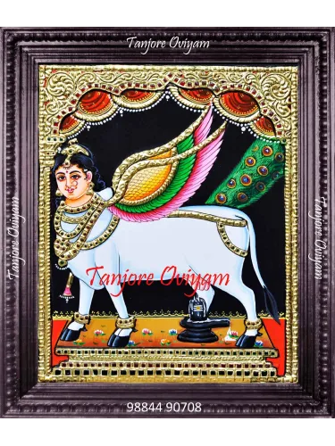 Authentic Kamadhenu Tanjore Painting